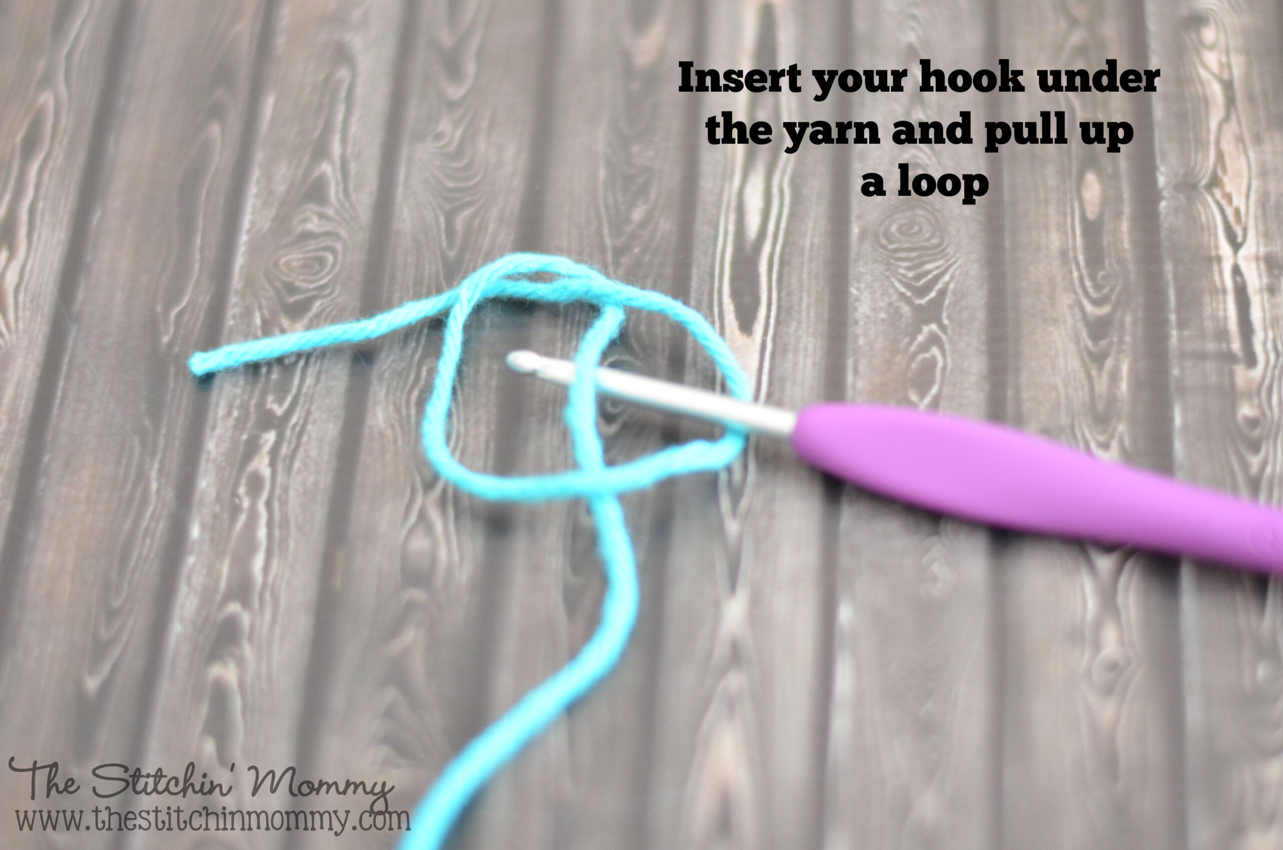 Crochet 101 Slip Knot and Chain Stitch The Stitchin Mommy