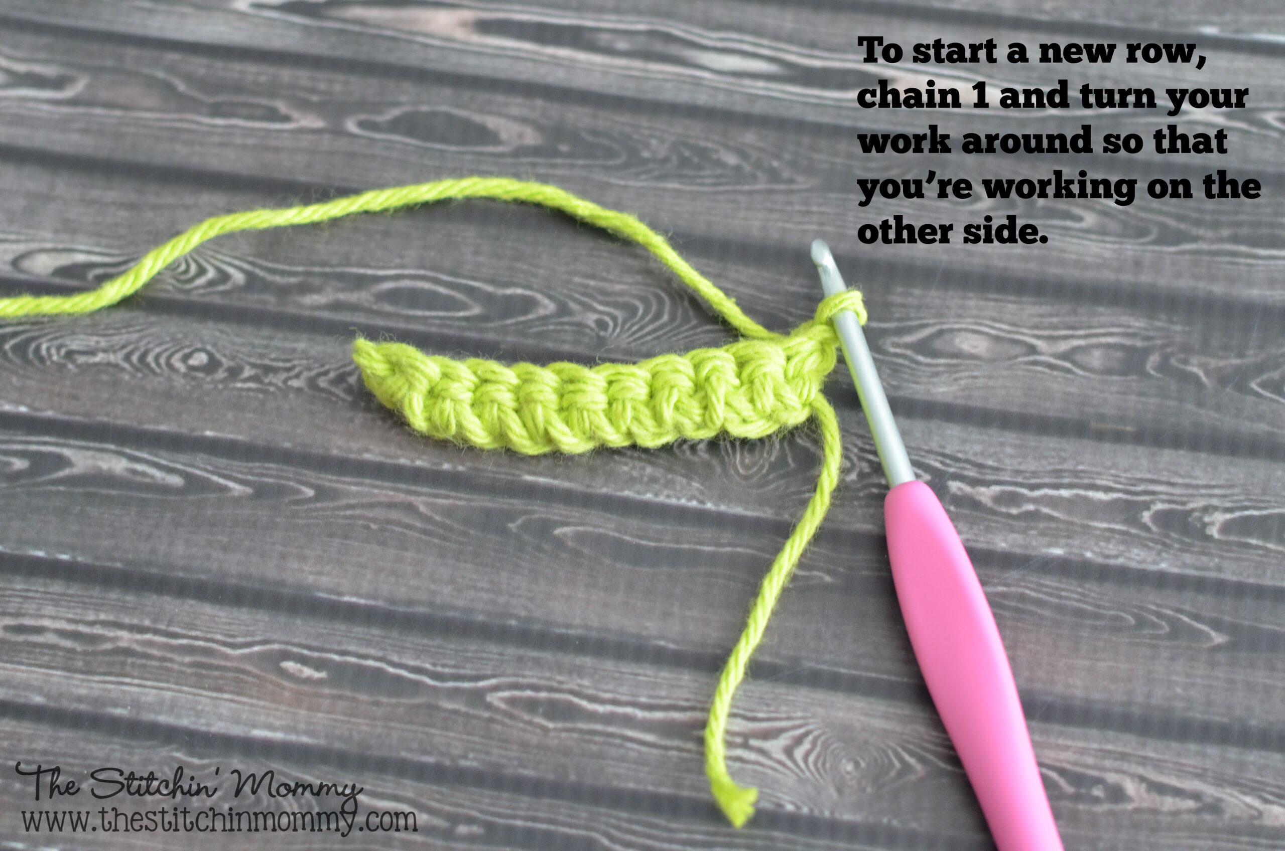 Crochet 101 Single Crochet Stitch The Stitchin Mommy
