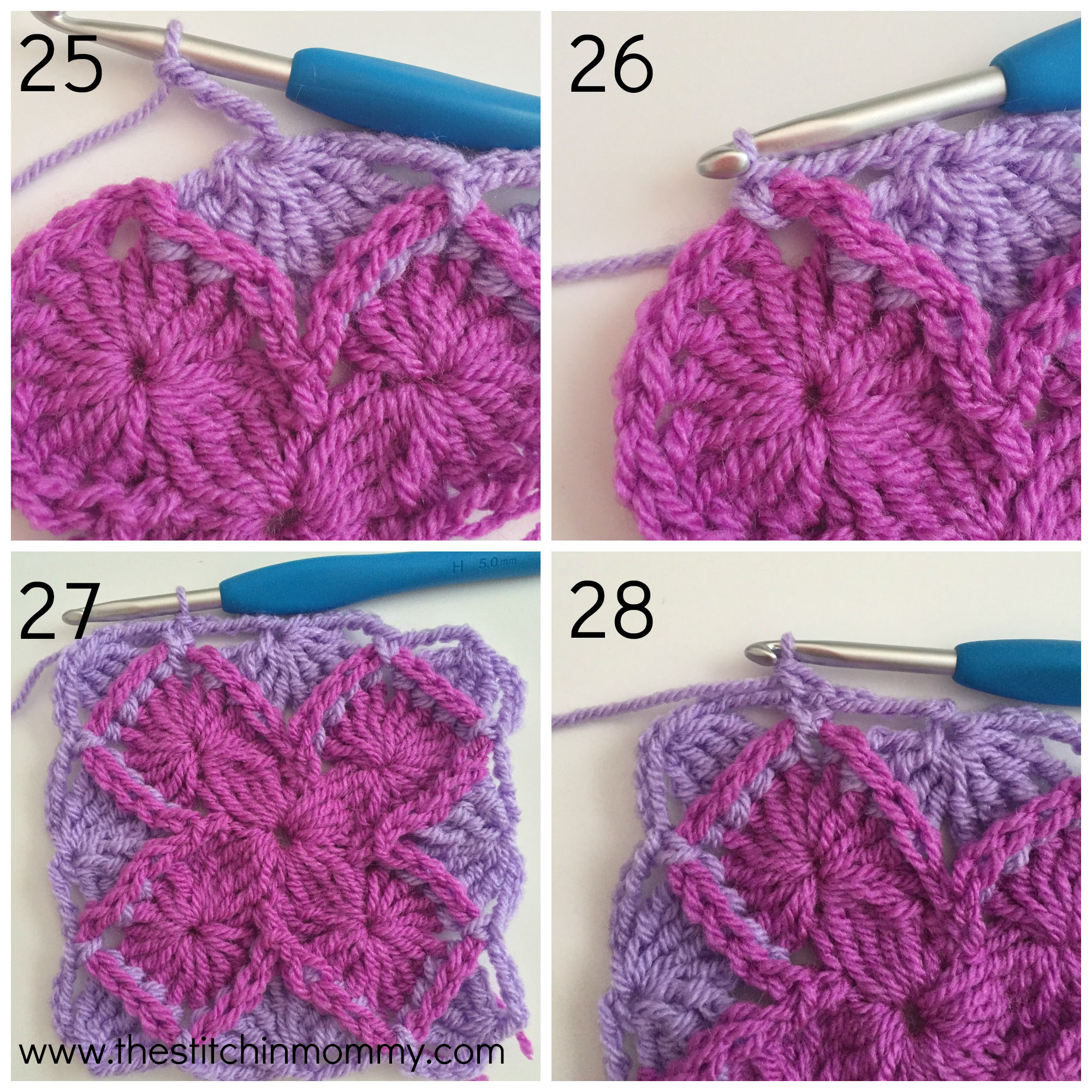 Bavarian Square Tutorial - The Stitchin Mommy bavarian-square-tutorial-the-stitchin-mommy
