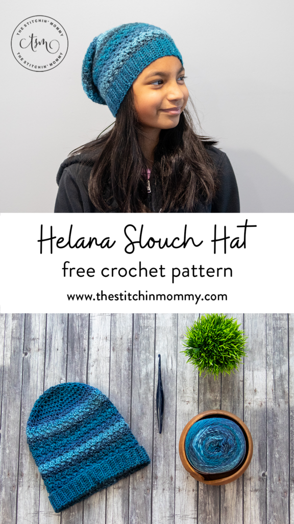 Crochet Pattern For Slouch Hat Boho Granny Square Slouchy Hat