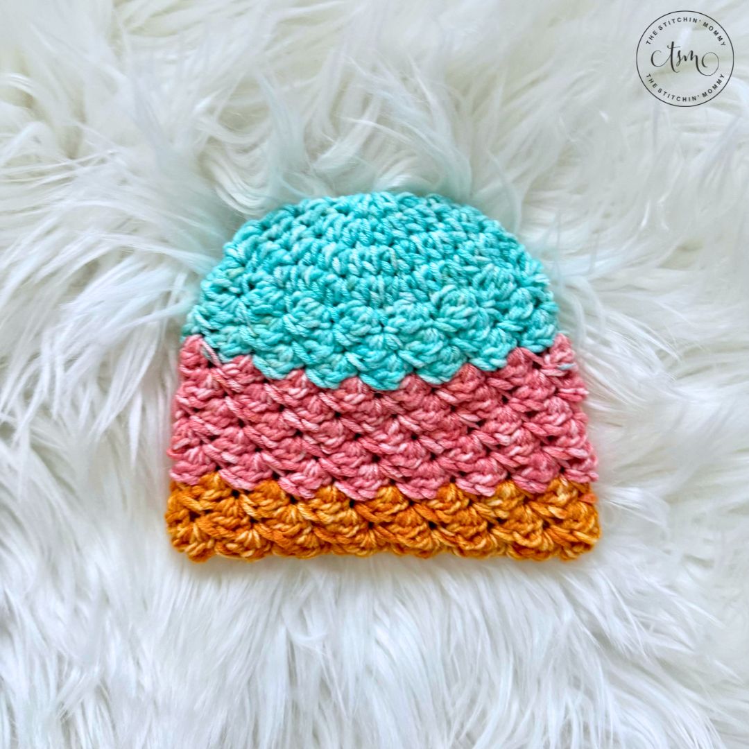 Summer Days Beanie - Free Crochet Pattern - The Stitchin Mommy